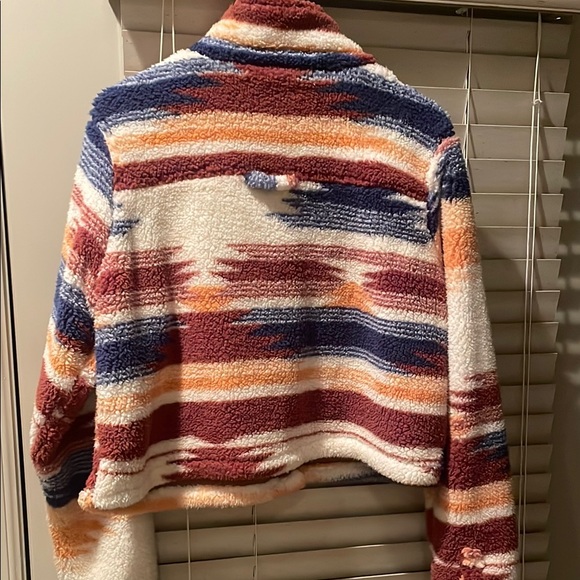 Aztec Sherpa Patterned Jacket - Picture 4 of 4